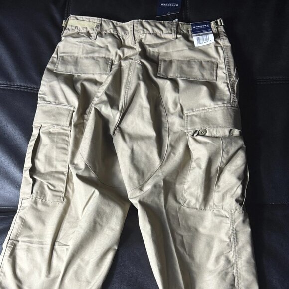 Propper Men’s BDU Cargo Pants Khaki M/L Regular Button Fly Tactical Military - Picture 3 of 10